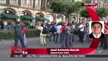 ÚLTIMA HORA: Encapuchados sabotean marcha pacifica por la matanza en Tlatelolco