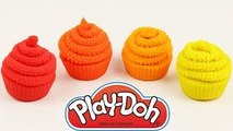 Play Doh Rainbow Cupcakes Surprise Eggs With Disney Cars Hello Kitty Peppa Pig Juguetes