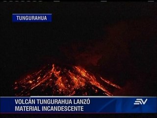Actividad en el Tungurahua se mantiene moderada