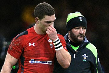 Rugby World Cup 2015 - George North Knocked out twice against England - HQ-Video