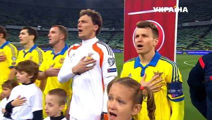 Україна-Іспанія ГІМН 12.10.2015