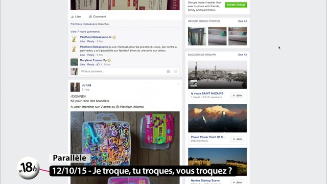 La mode est au troc !