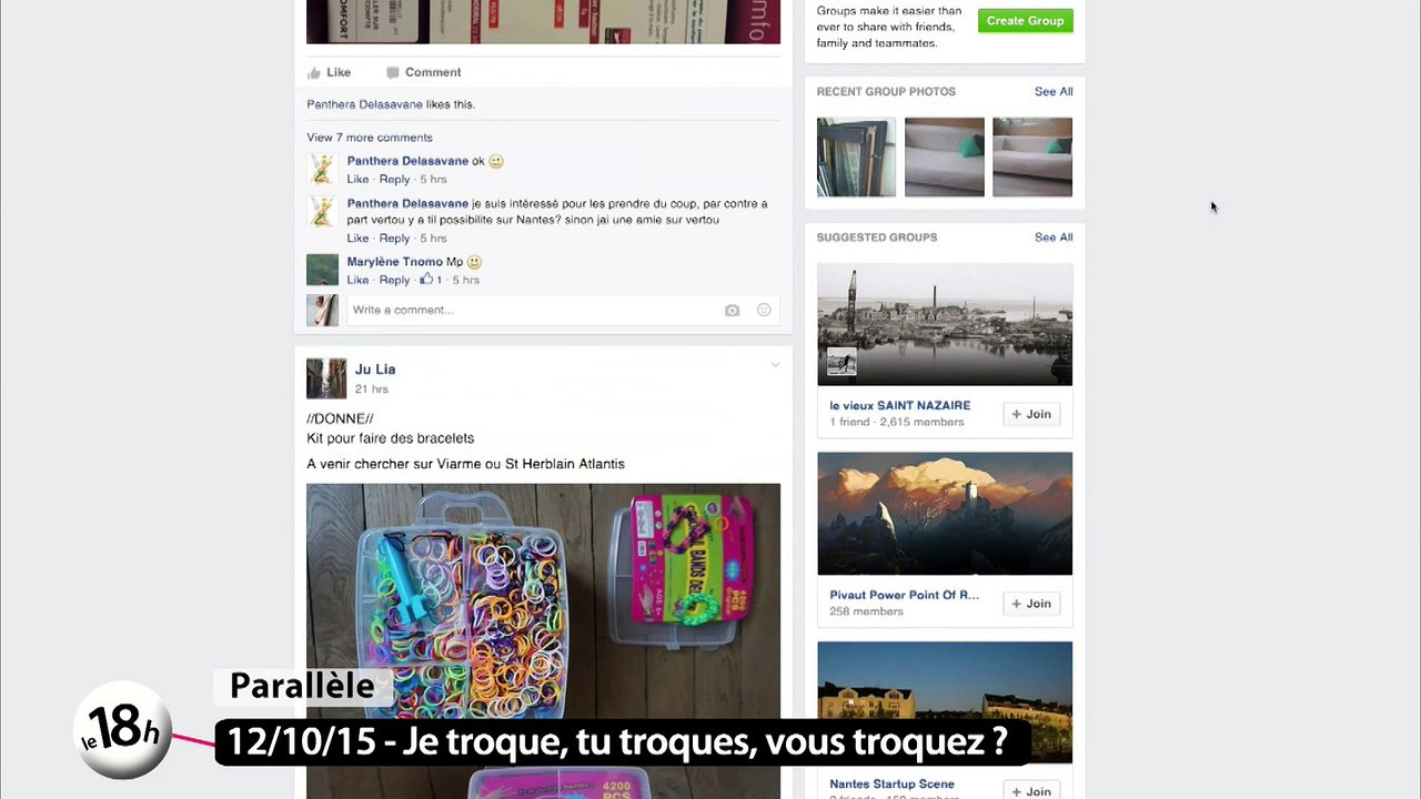 La mode est au troc !