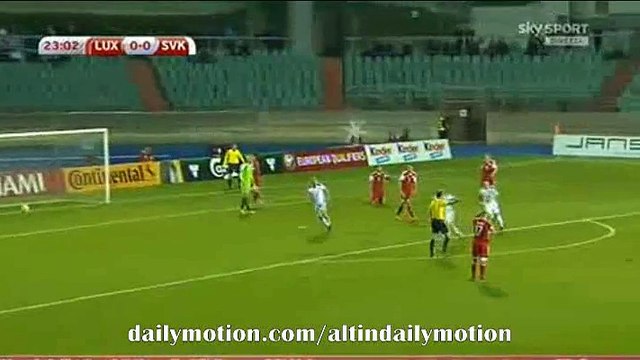 1st Half Goals & Highlights HD | Luxembourg 0-3 Slovakia - Euro 2016 - 12.10.2015