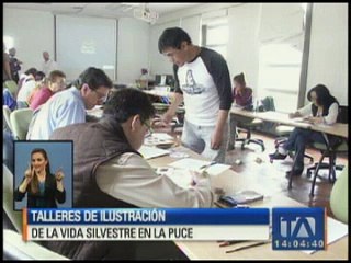 Talleres de ilustración en la Puce