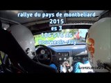 rallye du pays de montbeliard 2015 es 3 Bourgeois Juy 106 S16 A6