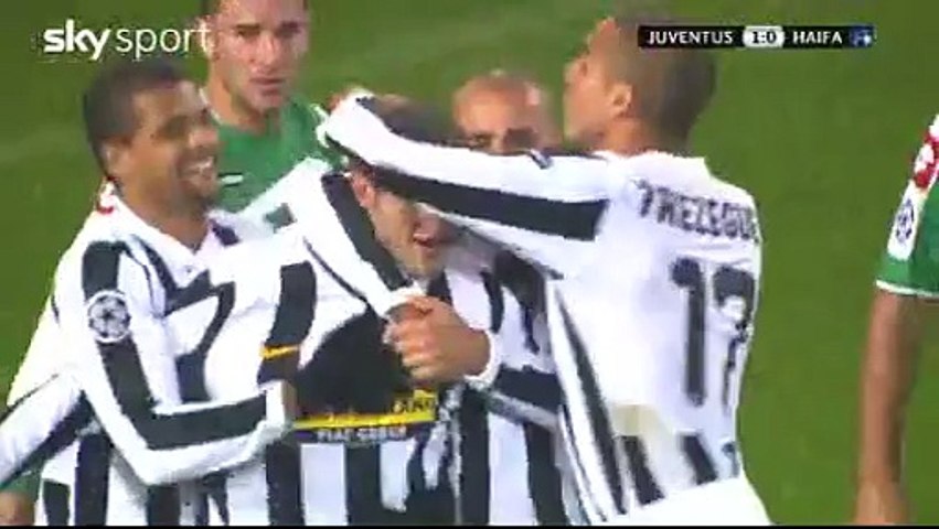 Juventus - Maccabi Haifa 1-0 (21.10.2009) 3a Giornata, Gironi Champions  League. - video Dailymotion