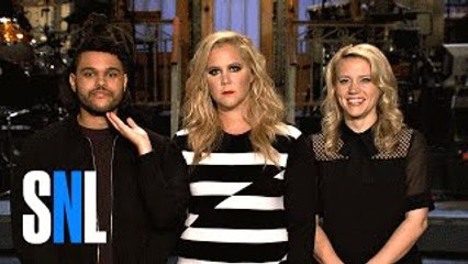 SNL Host Amy Schumer and The Weeknd Are Too Busy For Kate McKinnon