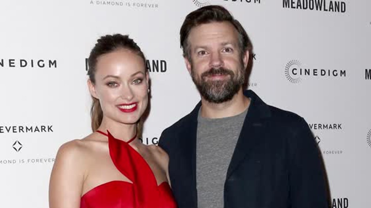 Olivia Wilde und ihr Ehemann Jason Sudeikis bei der Meadowland Premiere