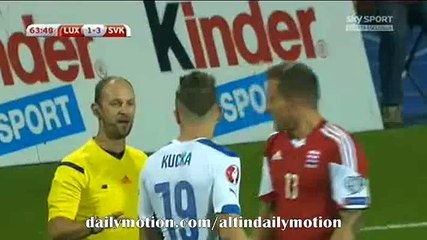 Lars Gerson Penalty Goal | Luxembourg vs Slovakia 2-3