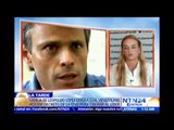 Lilian Tintori anuncia visitas internacionales para presionar por liberación de Leopoldo López