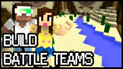 FAILED DESERT! - BUILD BATTLE w/Biggs87x - Minecraft Mini-Game -