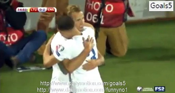 All Goals & Highlights - Lithuania 0-3 England - EURO 2016 -12.10.2015 HD