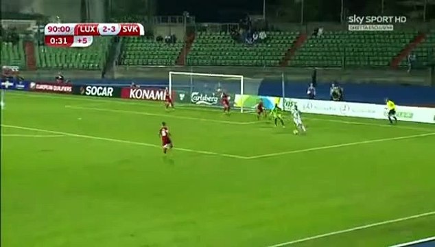 Marek Hamsik Goal Luxembourg 2-4 Slovakia 12 October 2015 HD
