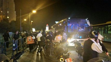 Terrorist attempts to snatch soldier's gun on bus, shot dead