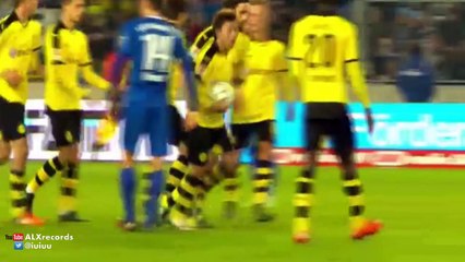 Borussia Dortmund vs Magdeburg 2-2 All Goals and Highlights 12.10.2015