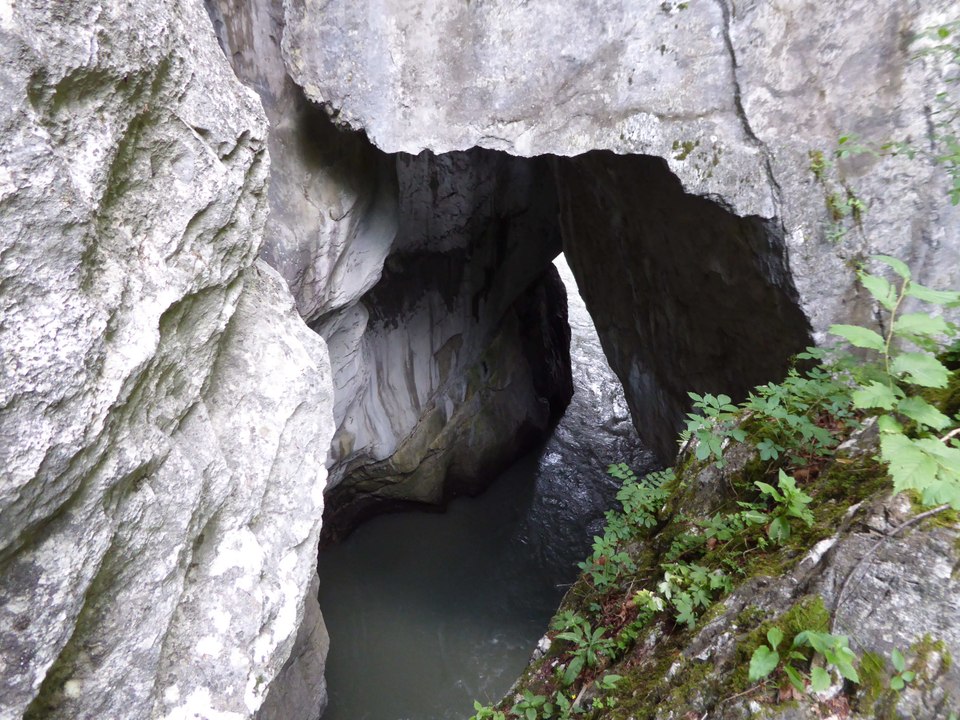 Salzlachklamm in Österreich (Salzburger Land)