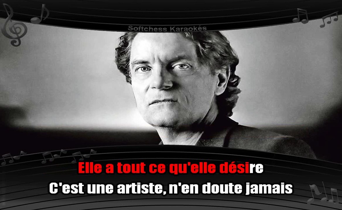 Karaoké Francis Cabrel - Elle m'appartient (C'est une artiste)