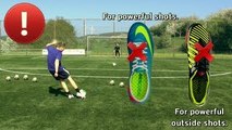 How to Shoot a Soccer Ball with Power | Vollspann Tutorial | freekickerz