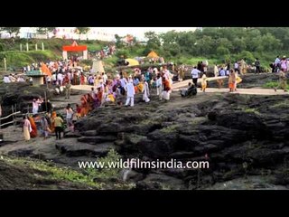 Indian Hindu pilgrims visit Tapovan, Nashik