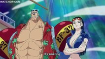 One Piece funny scene - Luffy, Zoro and Sanji goofing of under the sea