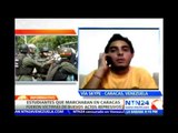 Estudiante relata represión de la GNB a jóvenes durante jornada de manifestaciones en Venezuela