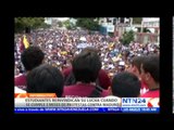 Estudiantes conmemoran en Caracas el tercer mes de las manifestaciones contra el Gobierno de Maduro