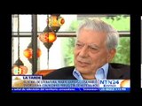 Vargas Llosa asegura que dictaduras de Cuba y Venezuela 