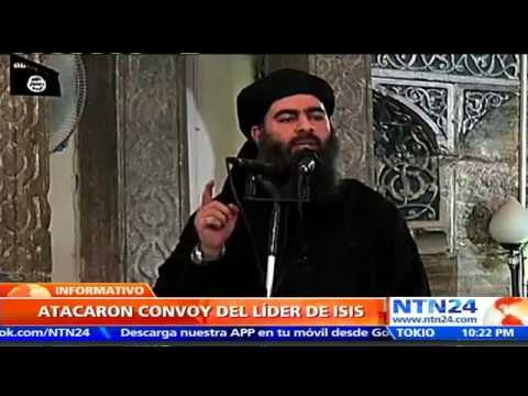 Fuerzas iraquíes bombardean convoy en el que viajaría el líder del Estado Islámico