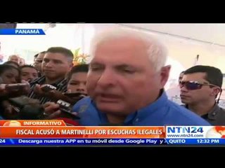 Acusan a expresidente panameño Ricardo Martinelli por escuchas ilegales y piden alerta a Interpol