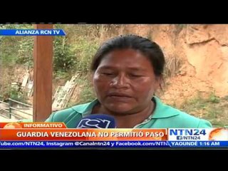 Joven embarazada pierde a su hijo luego de que la Guardia Nacional de Vzla le impidiera el paso