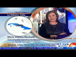 Grafitero cubano detenido iniciará huelga de hambre si no lo excarcelan: Madre del artista