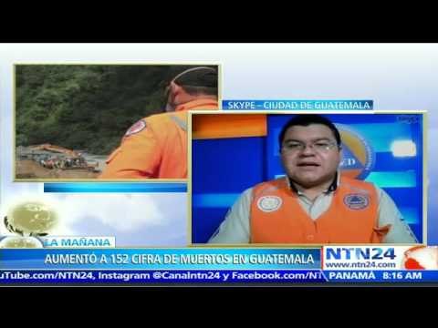 Funcionario de Reducción de Desastres en Guatemala asegura que damnificados están recibiendo ayuda