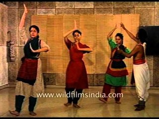 Jayarama Rao teaches Pataka Hasta, a basic element of Kuchipudi