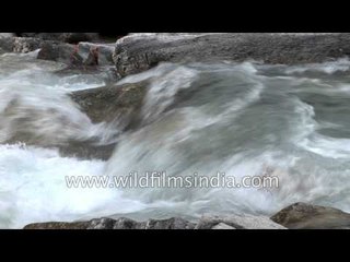 Tons river flowing in Jaunsar region of Uttarakhand