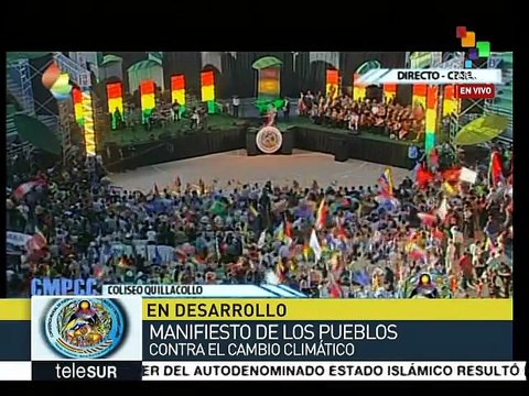 Movimientos chilenos participan en Segunda Cumbre de los Pueblos