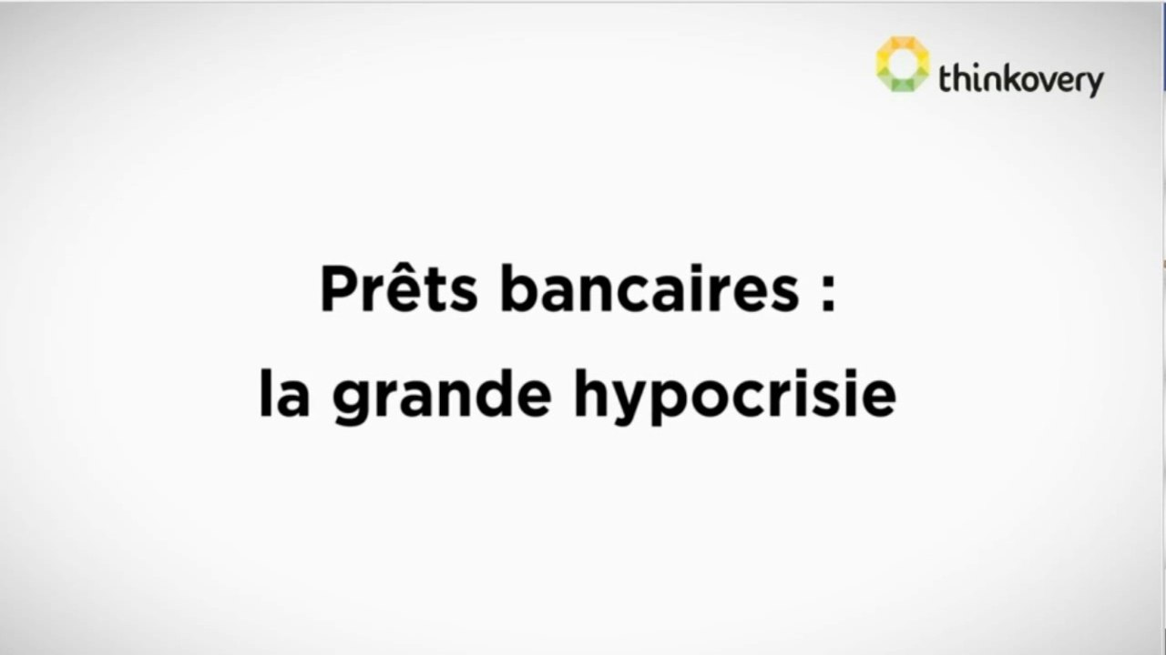 Gaël Giraud - Prêts bancaires : hypocrisie des banques !