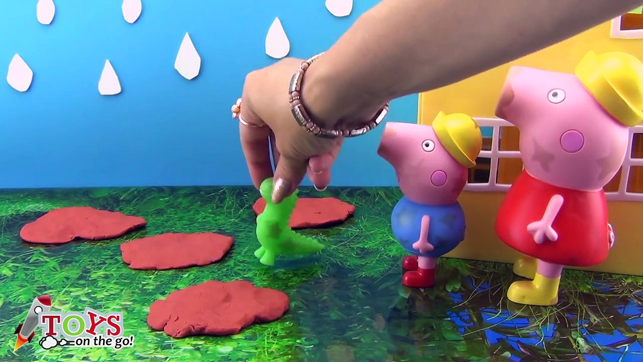Baño con Peppa y George Manchitas Mágicas Peppa and George Magic Stains - Juguetes de Pe