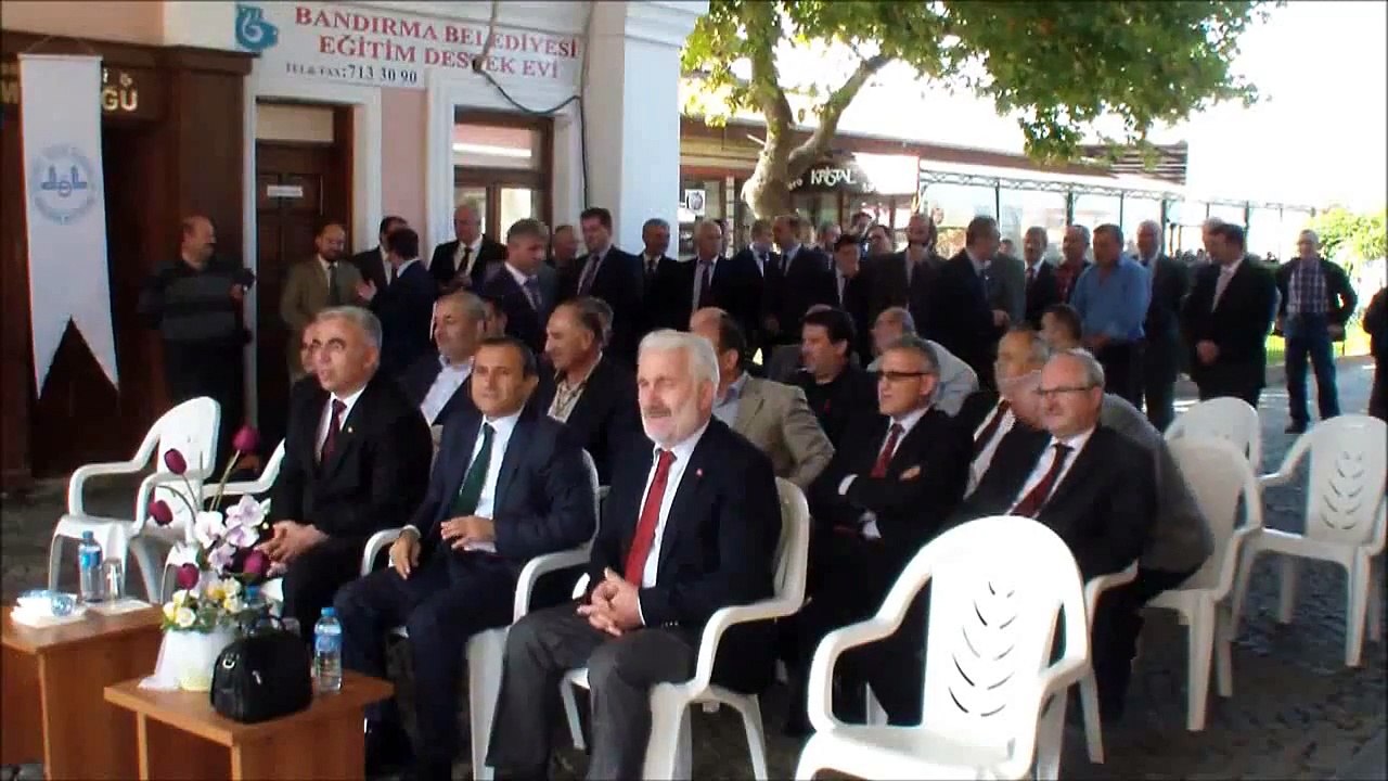 2015 YILI CAMİLER VE DİN GÖREVLİLERİ HAFTASI BANDIRMA AÇILIŞ PROGRAMI