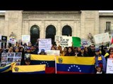 Venezolanos se apostaron en las afueras de la OEA en Washington