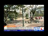 Plaza Altamira permanecerá militarizada, según funcionarios venezolanos