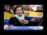Venezolanos residentes en Londres continúan concentraciones contra el Gobierno de Nicolás Maduro