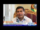 Cámara de senadores de Bolivia hablan sobre crisis de Venezuela