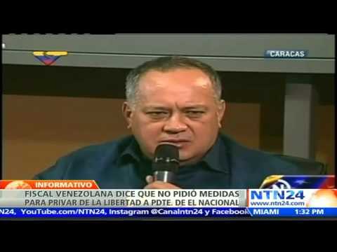 Fiscal venezolana asegura que no solicitó medidas preventivas en contra del presidente del diario