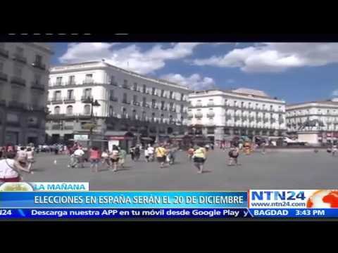 Mariano Rajoy anuncia que las elecciones generales en España serán el 20 de diciembre