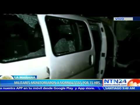 Militares mexicanos habrían monitoreado a los normalistas de Ayotzinapa durante cerca de 15 horas