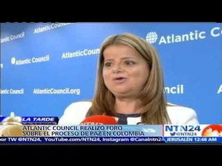 Foro Atlantic Council debatió impunidad, verdad y reparación a víctimas del proceso de paz con FARC