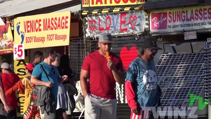 HOTTEST Twins Get Slutty in Public Prank (GONE SEXUAL) - Social Experiment - Funny Videos