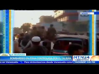 EE.UU. bombardea posiciones de los talibanes en la provincia afgana de Kunduz