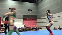 Kana and Hikaru Shida Hip Attacks